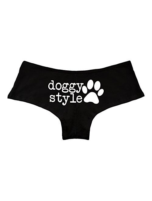 Doggy Style Paw Funny Women's Boyshort Underwear Panties