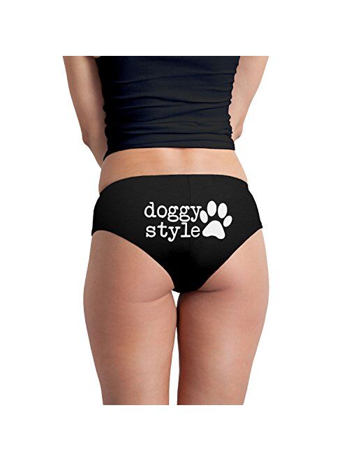 Doggy Style Paw Funny Women's Boyshort Underwear Panties