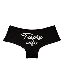 Decal Serpent Trophy Wife Funny Women's Boyshort Underwear Panties