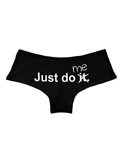 Just Do Me Parody Funny Women's Boyshort Underwear Panties