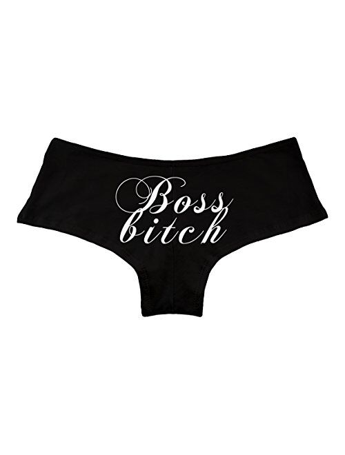 Boss Bitch Funny Women's Boyshort Underwear Panties