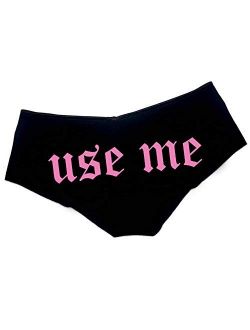 use me Fun Womens Funny Underwear Hipster Panty