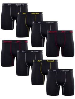 Men's Active Underwear - Sport Soft Performance Boxer Briefs (8 Pack)