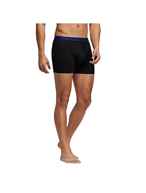 Buy adidas Men's Core Stretch Cotton Boxer Brief Underwear (4Pack