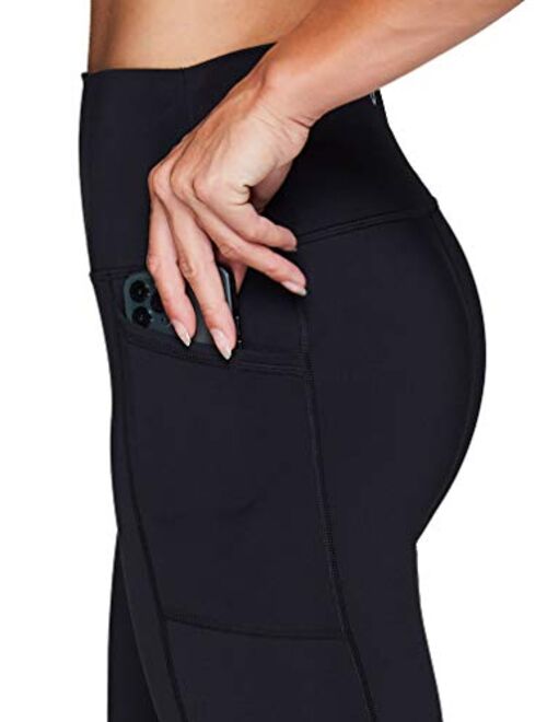 RBX tech flex compression High Waisted Workout Yoga Leggings with Pockets for Women