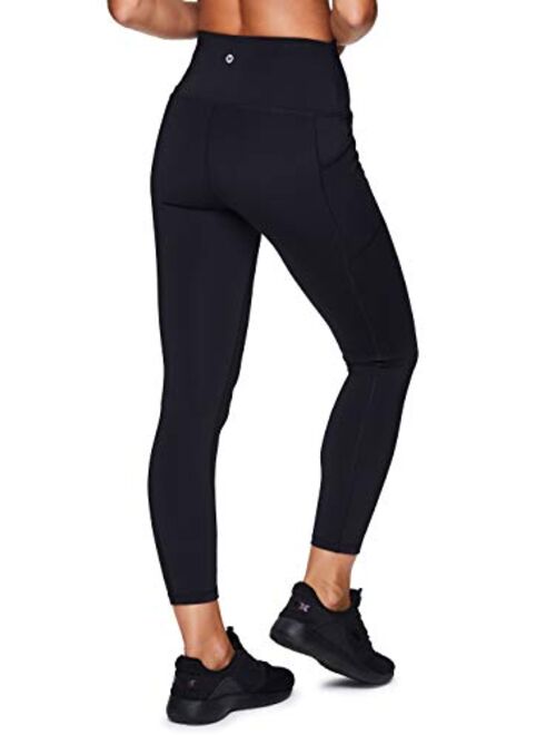 RBX tech flex compression High Waisted Workout Yoga Leggings with Pockets for Women