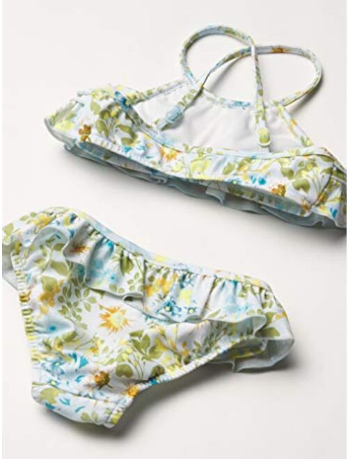Seafolly Girls' Frill Front Tankini Swimsuit Set