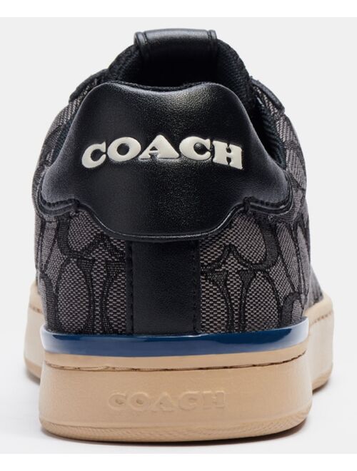 Coach Men's Lowline Signature Jacquard Logo Sneakers