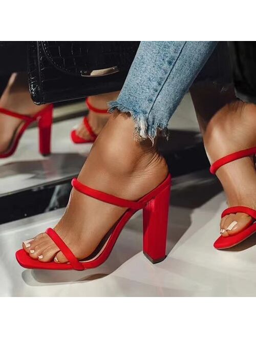 2021 Summer New Women Shoe Sexy High Heels Open Toe Sandals Women Casual Sandals Fashion Comfortable Women Sandals Zapatos Mujer