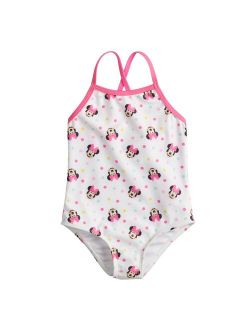 Disney's Minnie Mouse Baby Girls One-Piece Swimsuit