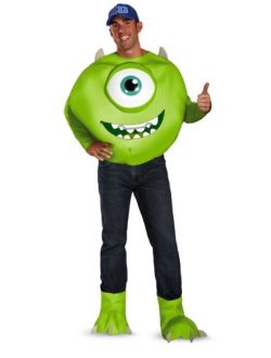 Men's Disney Pixar Monsters University Mike Deluxe Costume