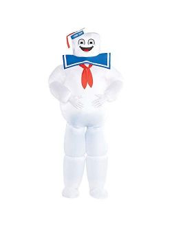 Party City Inflatable Stay Puft Marshmallow Man Halloween Costume for Adults, Ghostbusters, Plus Size