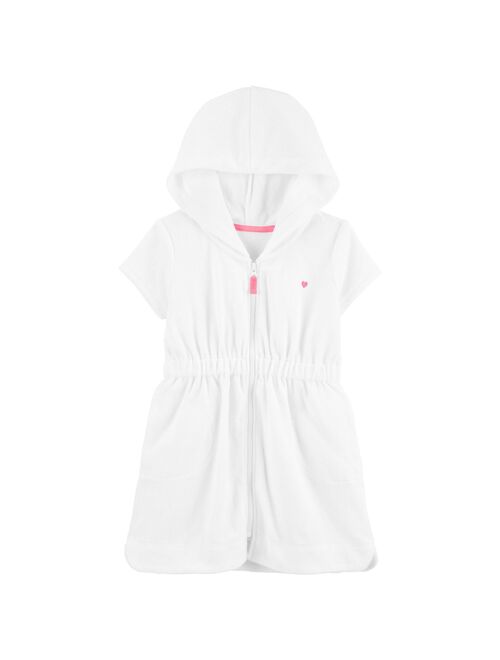 Baby Girl Carter's Hooded Zip-Up Cover-Up