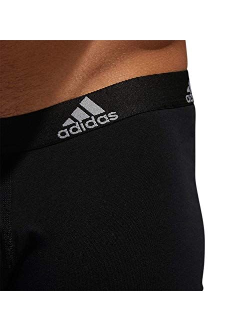 adidas Men's Stretch Cotton Boxer Brief Underwear (3-Pack)