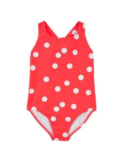 Toddler Girl Carter's Polka Dot 1-Piece Swimsuit