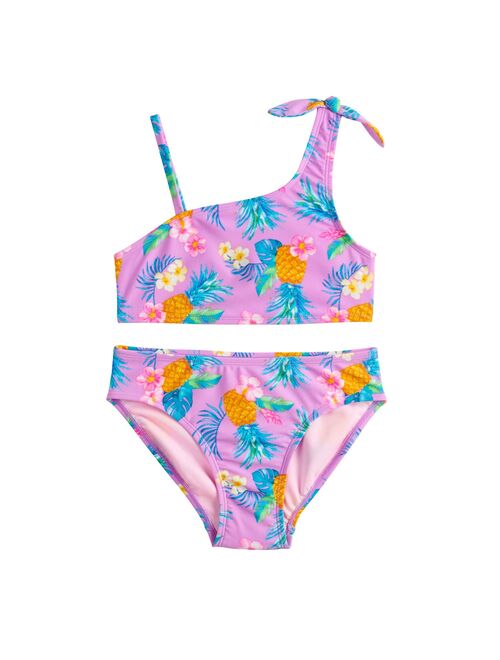 Girls 7-16 SO® Pina Paradise Bikini Top & Bottoms Swimsuit Set