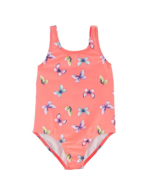 Baby Girl Carter's Butterfly Bow Back One-Piece Swimsuit