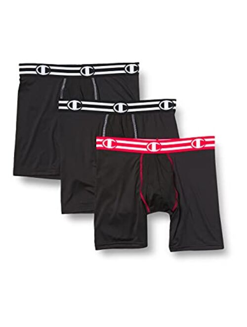 Champion Men's Performance Boxer Brief (Pack of 3)