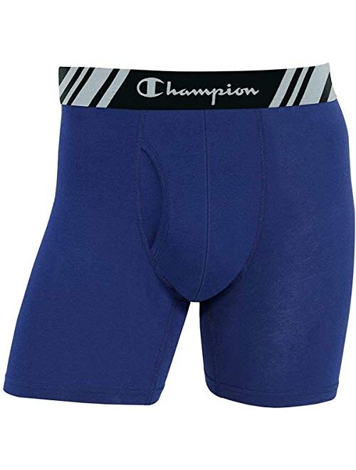 Champion Elite Men's Boxer Briefs 10-Pack All Day Comfort Double Dry X-Temp Slightly Imperfect