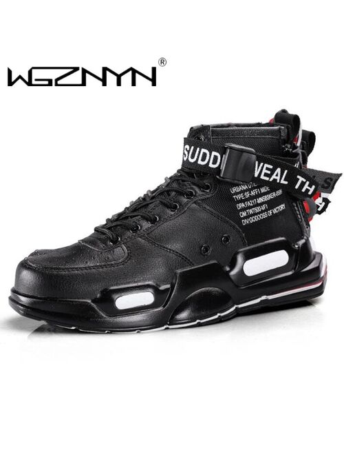 Sneakers Men High Top Shoes for Men Wild Casual Sports Male Tides Tenis Shoes NEW Outdoor Breathable Training Off White Trainers