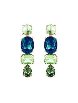 Oscar de la Renta, Crystal Baroque Geometric Earrings