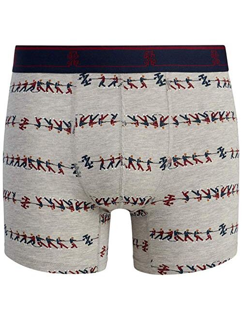 IZOD Men’s Underwear – Cotton Stretch Boxer Briefs with Comfort Pouch (6 Pack)