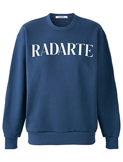Rodarte Radarte Logo Sweatshirt, Blue White