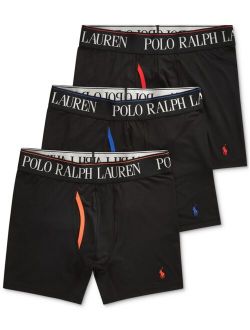 Men's 3-Pk. 4-D Flex Cool Microfiber Boxer Briefs