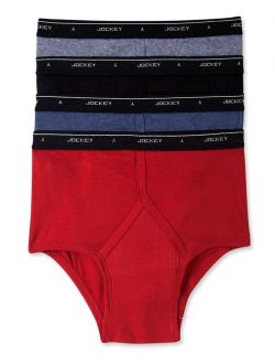 Men's Classic Collection Full-Rise Briefs 4-Pack