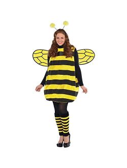 amscan Darling Bee Halloween Costume for Women, Plus Size, with Included Accessories