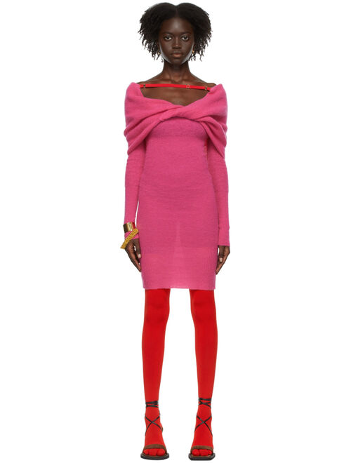 Jacquemus Pink La Montagne 'La Robe Ascua' Dress