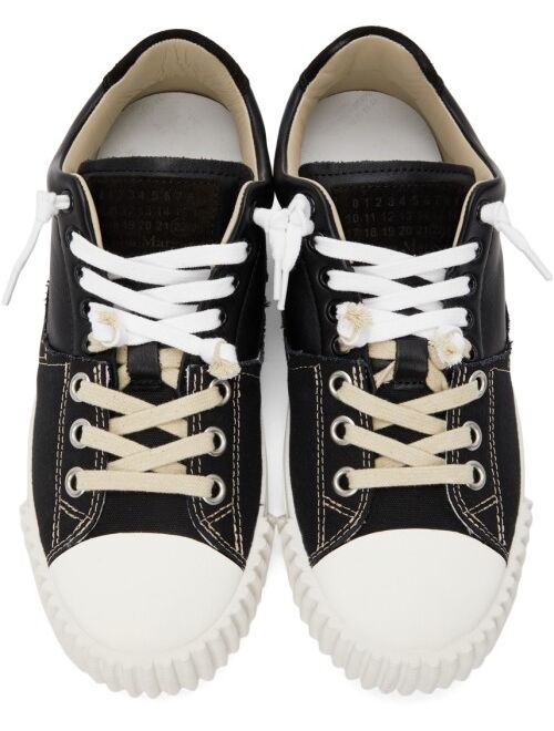 Maison Margiela Black Evolution Low-Top Sneakers