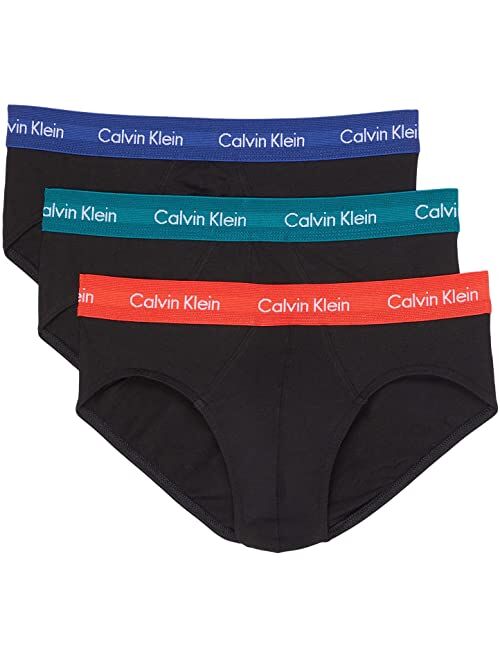 Calvin Klein Cotton Stretch Hip Brief 3-Pack