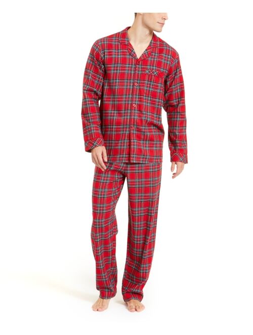 Family Pajamas Matching Men's Brinkley Plaid Family Pajama Set, Created for Macy's