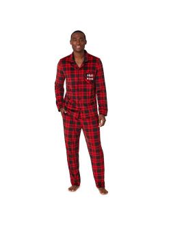 Big & Tall Jammies For Your Families® Cool Bear Plaid Pajama Set by Cuddl Duds®