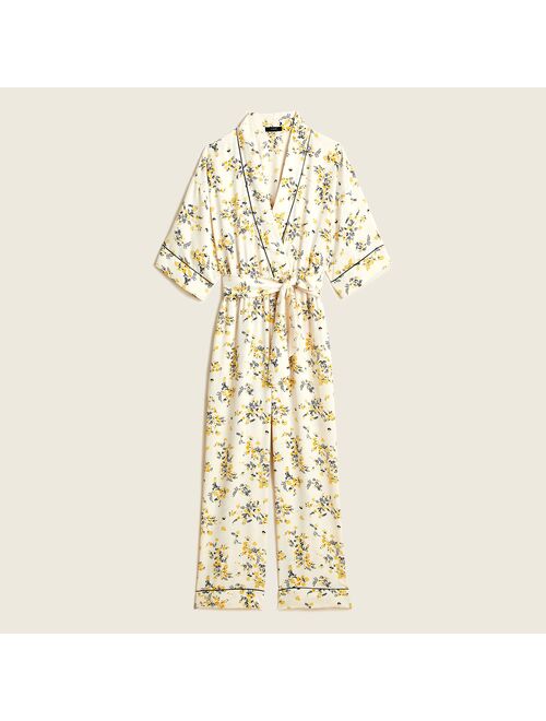 J.Crew Easy-luxe eco jumpsuit in budding floral