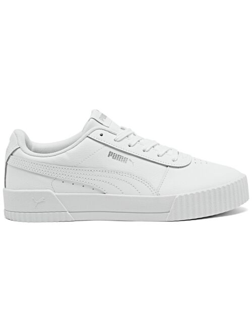 PUMA Women's Carina Leather Casual Sneakers from Finish Line