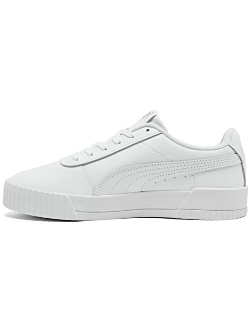 PUMA Women's Carina Leather Casual Sneakers from Finish Line