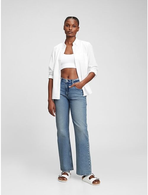 GAP Mid Rise Organic Cotton '90s Loose Jeans with Washwell™