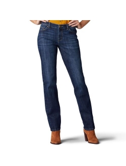 Relaxed Fit Straight-Leg Jeans