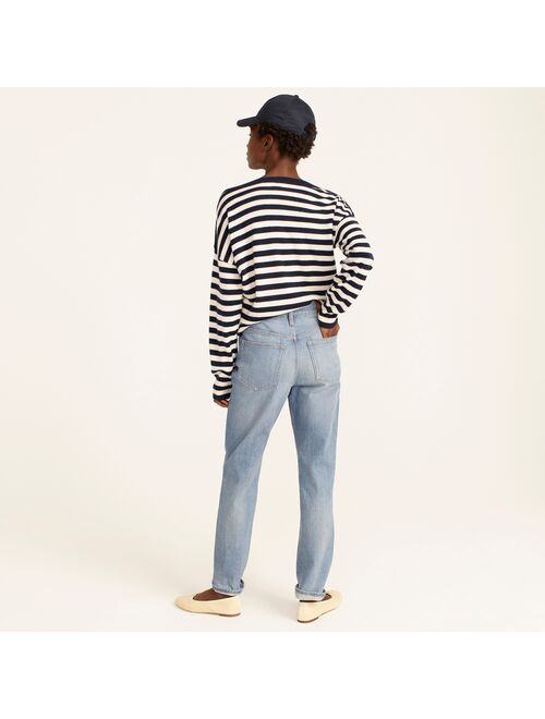 J.Crew High-rise '90s classic straight jean in Honeydew wash