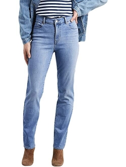 Classic Straight Denim Jeans For Women