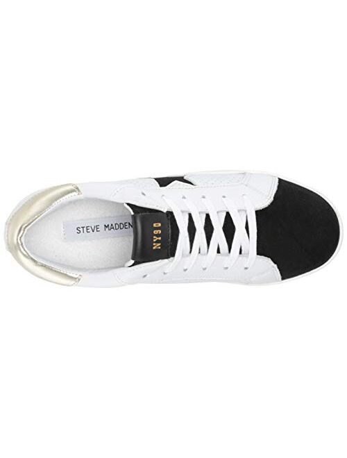 Steve Madden Women's Starling Neon Laces Flatform Sneaker