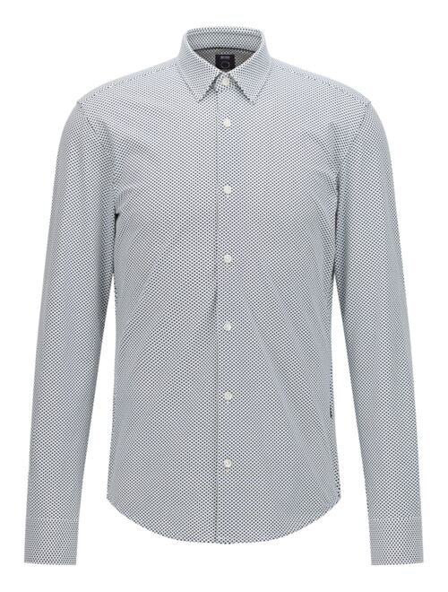 Hugo Boss BOSS Men's Slim-Fit Pattern Shirt