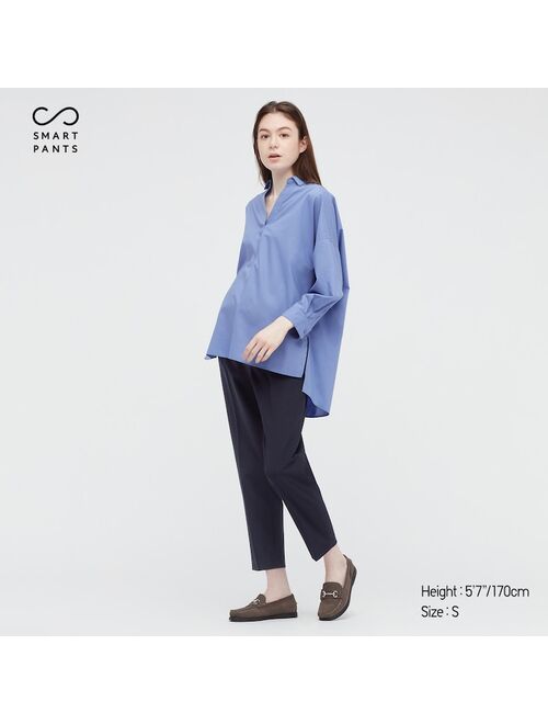 Uniqlo WOMEN MATERNITY SMART 2-WAY STRETCH SOLID ANKLE-LENGTH PANTS (ONLINE EXCLUSIVE)