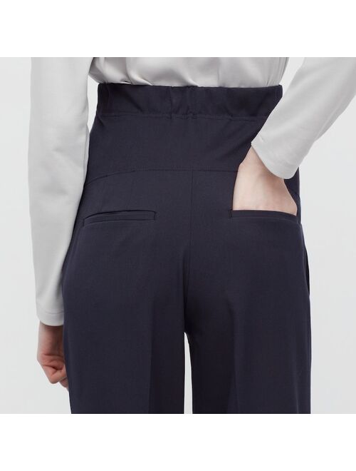 Uniqlo WOMEN MATERNITY SMART 2-WAY STRETCH SOLID ANKLE-LENGTH PANTS (ONLINE EXCLUSIVE)