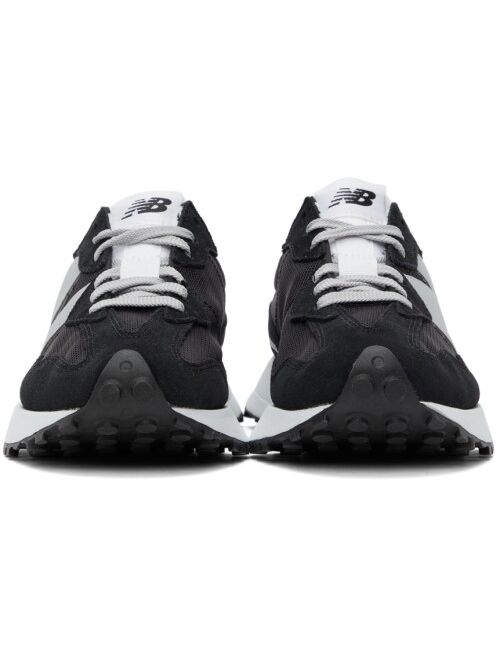 New Balance Black & Grey 327 Sneakers