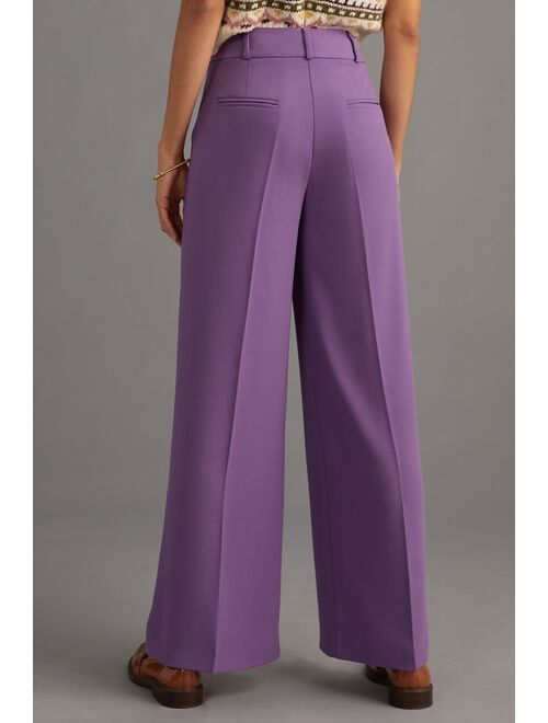 Buy Exquise Violette Wide-Leg Pants online | Topofstyle