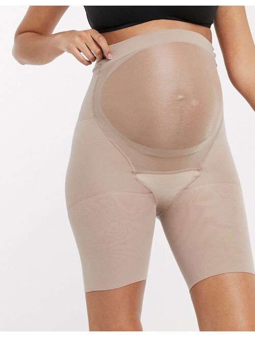 Spanx Maternity Mama Shapewear Shorts in beige