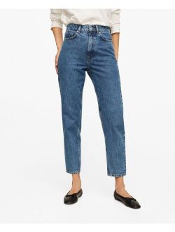 Women's Cotton Mom-Fit Jeans